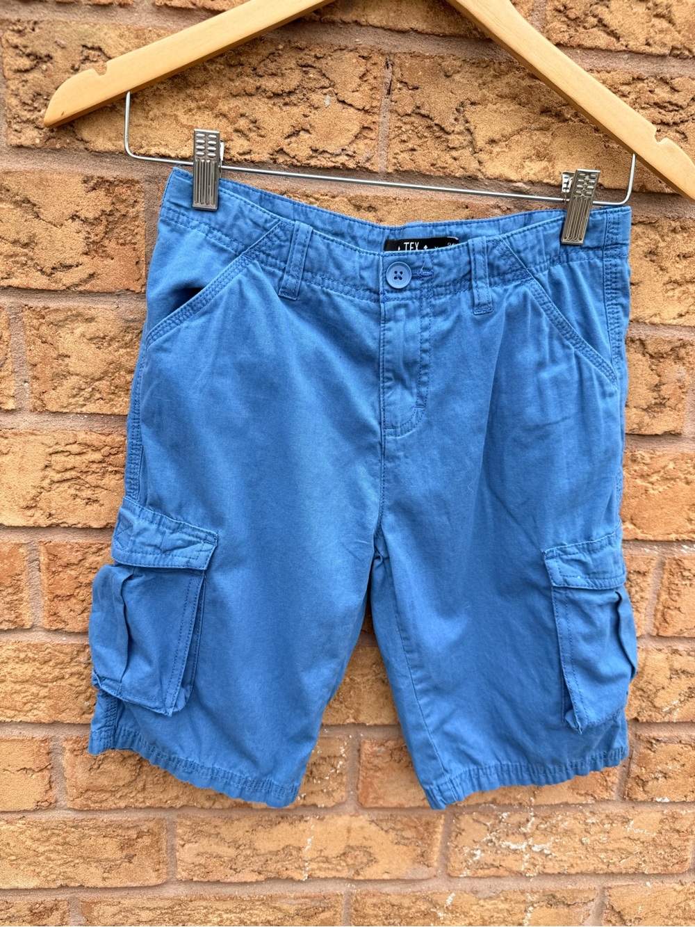 💫10/$25 • TEX Blue Cotton Cargo Shorts